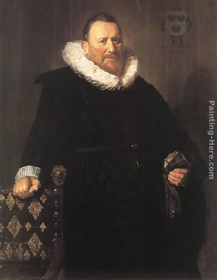 Nicolaes Woutersz van der Meer painting - Frans Hals Nicolaes Woutersz van der Meer art painting